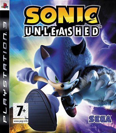 Sonic Unleashed ps3 Mídia digital