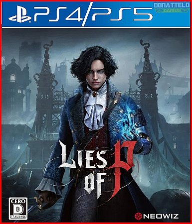 Lies of P PS4 ou PS5 - Donattelo Games - Gift Card PSN, Jogo de PS3, PS4 e  PS5