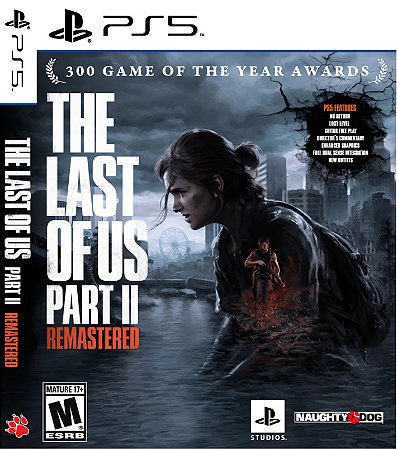 The Last of us Part II Remastered PS5 - The Last of us 2 Mídia digital