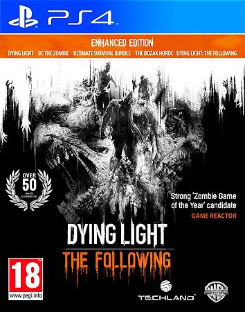 Dying Light The Following dublado PS4/PS5 Mídia digital