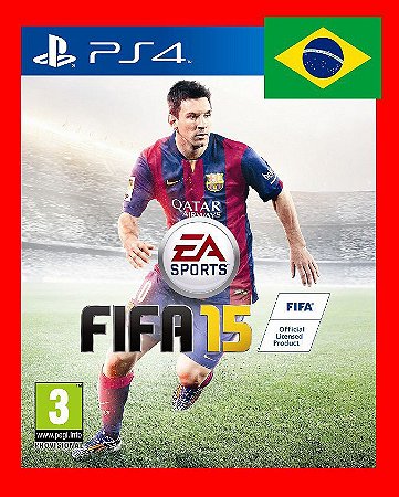 Fifa 15 PS4/PS5 Narração portugues br Mídia digital