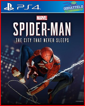 DLC A cidade que nunca dorme - Marvel SpiderMan - Homem Aranha - PS4/PS5 Mídia digital