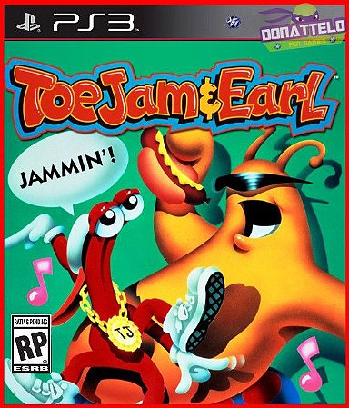 Toejam e Earl ps3 Mídia digital