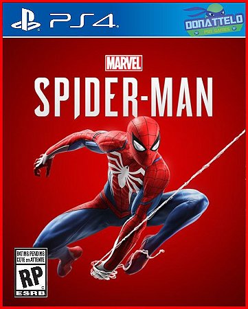 Marvel Spider Man ps4 psn - Donattelo Games - Gift Card PSN, Jogo de PS3,  PS4 e PS5