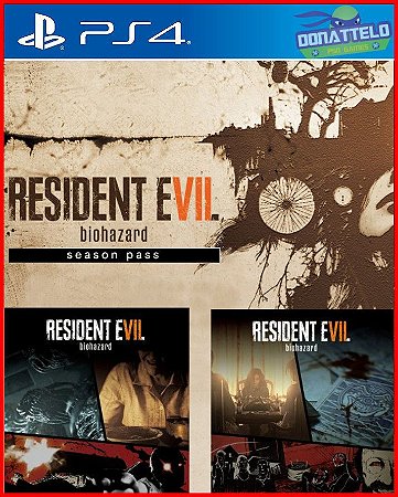 Season Pass Resident Evil 7 PS4/PS5 - Episodios 1, 2 e extras Mídia digital