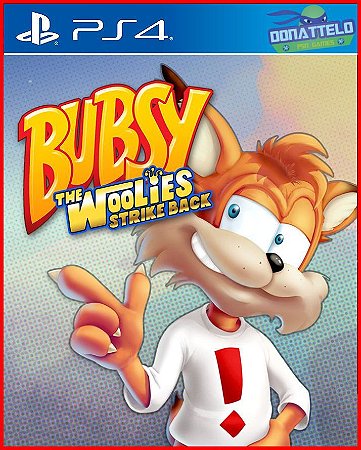 Bubsy The Woolies Strike Back PS4/PS5 Mídia digital