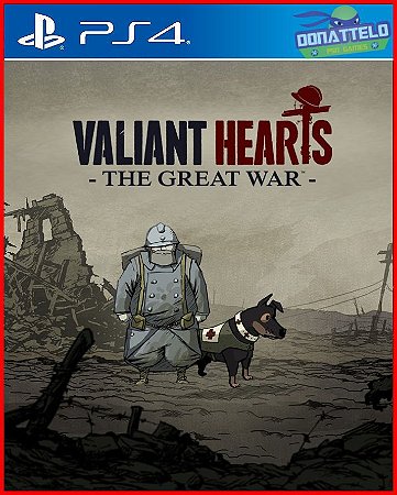 Valiant Hearts The Great War PS4/PS5 Mídia digital