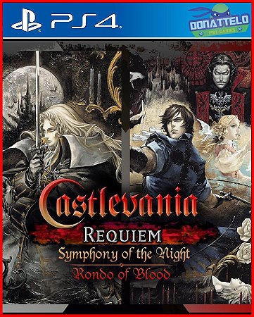 Castlevania Requiem Symphony of the Night & Rondo of Blood PS4/PS5 Mídia digital