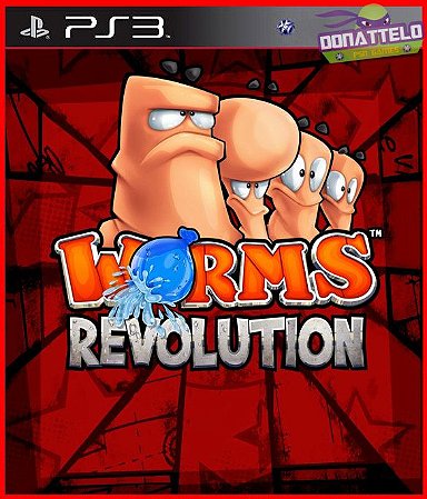 Worms Revolution ps3 Mídia digital