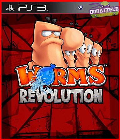 Worms Revolution ps3 psn - Donattelo Games - Gift Card PSN, Jogo de PS3,  PS4 e PS5