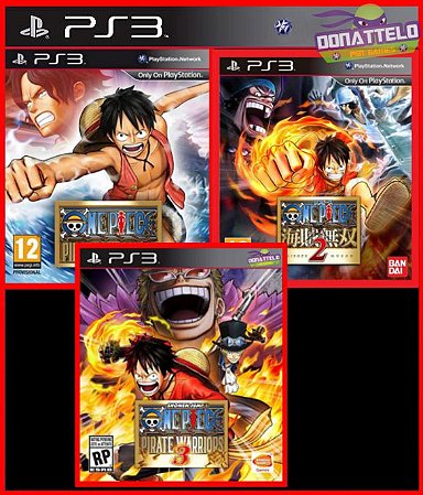 OS JOGOS DE ONE PIECE NO PLAYSTATION 3! 