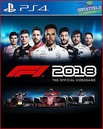 F1 2018 The Official Videogame PS4/PS5 Mídia digital