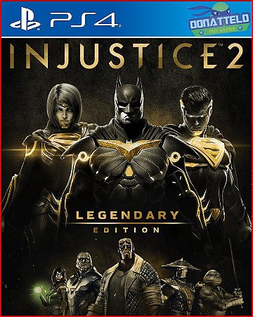 Injustice 2 Legendary Edition PS4 Mídia digital