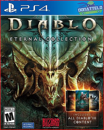 Diablo 3 Eternal Collection PS4 Mídia digital