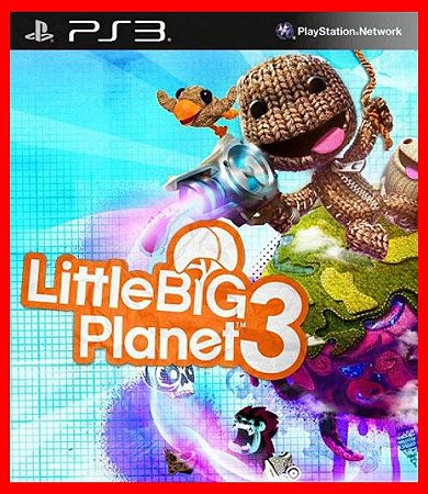 Little Big Planet 3 PS3 - em ingles Mídia digital