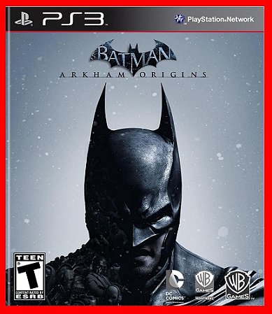 Batman Arkham Origins ps3 - versão americana Mídia digital