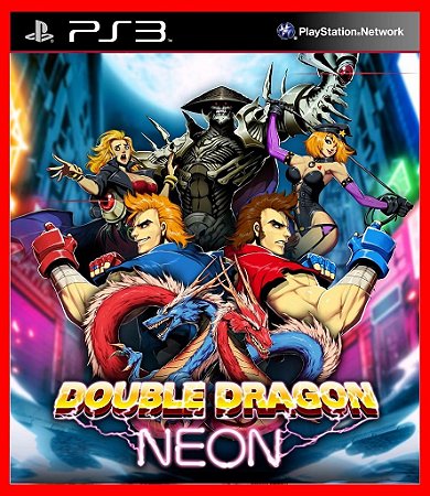 Double Dragon Neon ps3 Mídia digital