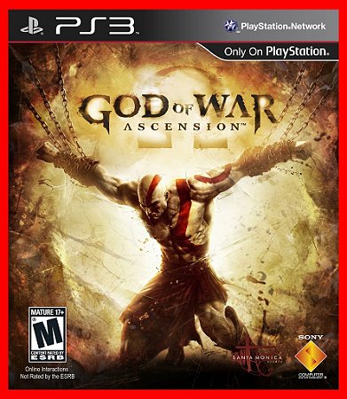 God of War Ascension ps3 Mídia digital