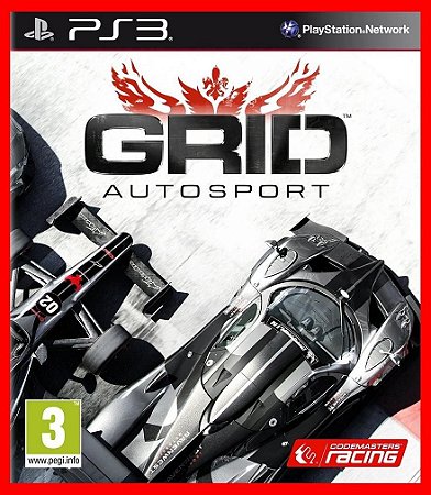 Grid Autosport ps3 Mídia digital