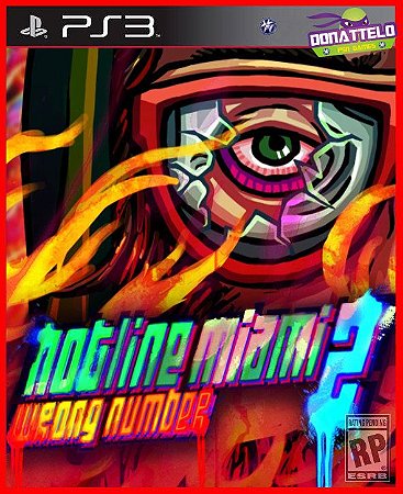 Hotline Miami 2 - Wrong Number PS3 Mídia digital