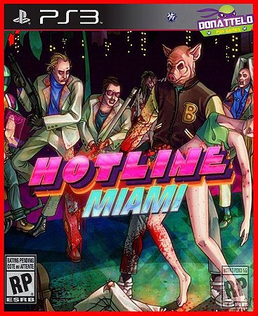 Hotline Miami PS3 Mídia digital