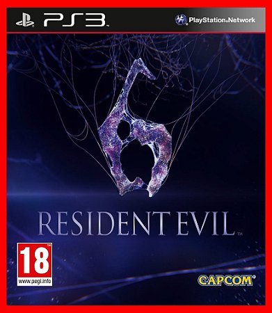 Resident Evil 6 ps3 Mídia digital