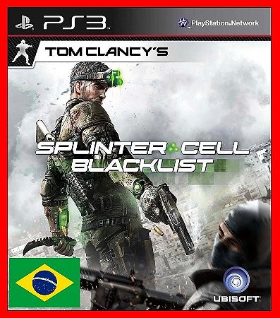 Splinter Cell Blacklist PS3 PSN - Donattelo Games - Gift Card PSN, Jogo de  PS3, PS4 e PS5