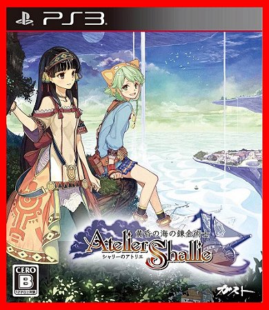 Atelier Shallie Alchemists of the Dusk Sea ps3 Mídia digital