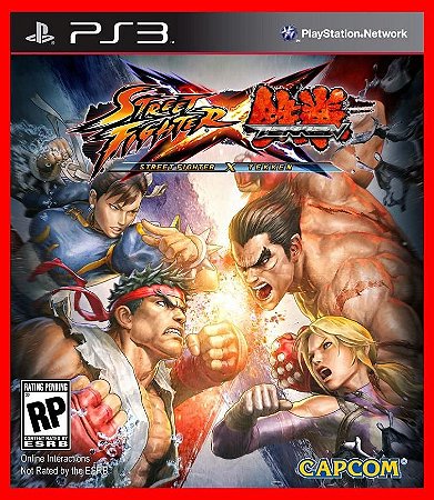 Street Fighter X Tekken ps3 Mídia digital
