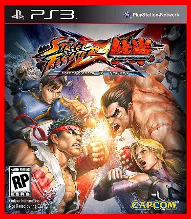 Street Fighter X Tekken PS3 PSN - Donattelo Games - Gift Card PSN, Jogo de  PS3, PS4 e PS5