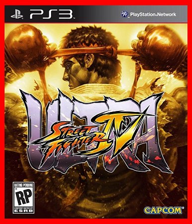 Ultra Street Fighter IV PS3 Mídia digital