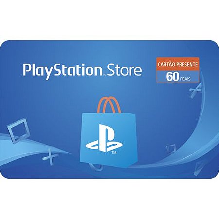 Gift Card Digital Playstation Store R$ 60 - Cartão Psn 60