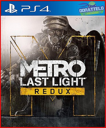 Metro Last Light Redux PS4/PS5 Mídia digital