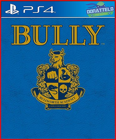 Bully PS4/PS5 Aventura em mundo aberto Mídia digital