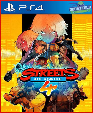 Streets of Rage 4 PS4/PS5 Mídia digital