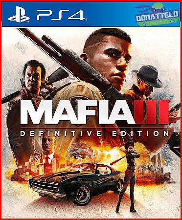 Mafia 3 Definitive Edition PS4/PS5 Mafia III PS4/PS5 Mídia digital