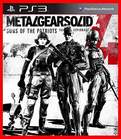 Metal Gear Solid 4: Guns of the Patriots ps3 Mídia digital