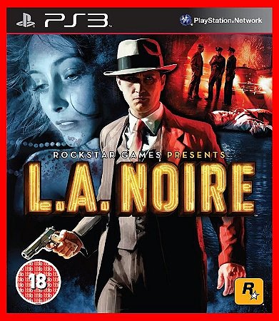 LA Noire PS3 PSN - Donattelo Games - Gift Card PSN, Jogo de PS3