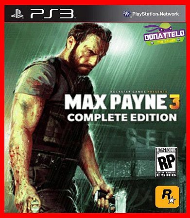 Max Payne 3 Complete Edition ps3 Mídia digital