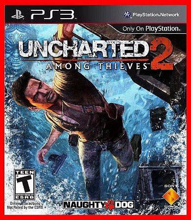 Uncharted 2 ps3 - Among Thieves Mídia digital