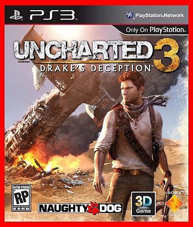 Uncharted 3: Drakes Deception, Jogo Usado PS3