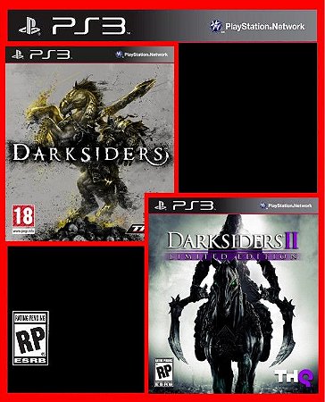 Combo Darksiders 1 e Darksiders Ultimate Edition ps3 Mídia digital