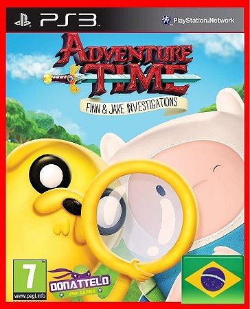 Hora de Aventura - Investigações de Jake e Finn PS3 PSN - Donattelo Games -  Gift Card PSN, Jogo de PS3, PS4 e PS5