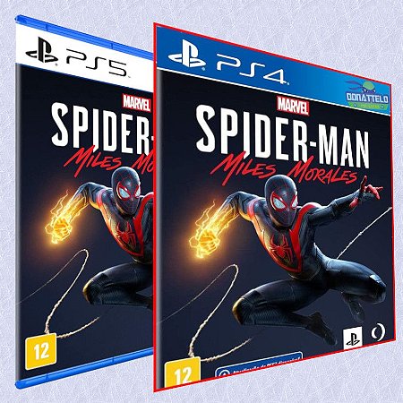 Spider Man Miles Morales Ps4 ou PS5 Mídia Digital LICENÇA PRIMÁRIA – Games  Matrix