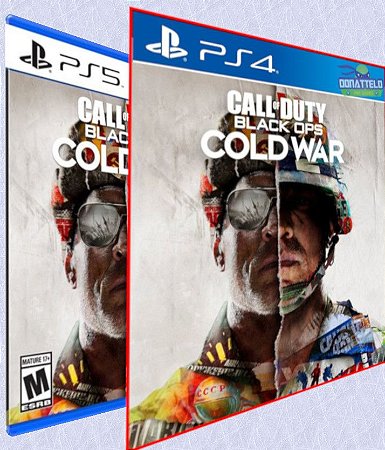 Call of Duty Black Ops Cold War PS4 e PS5 Mídia digital