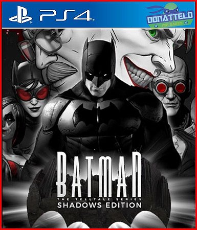 Batman Telltale Series PS4/PS5 Shadows Edition Mídia digital