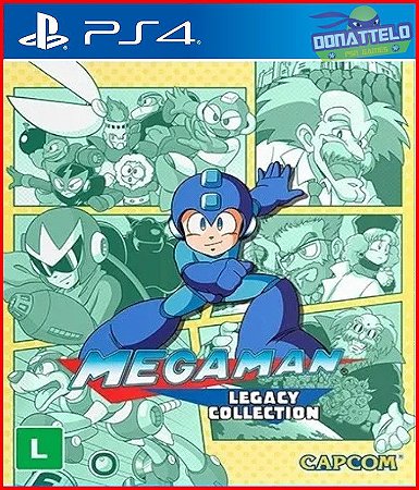 Mega man Legacy Collection 1 PS4/PS5 Megaman PS4/PS5 Mídia digital