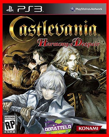 Castlevania Harmony of Despair ps3 Mídia digital