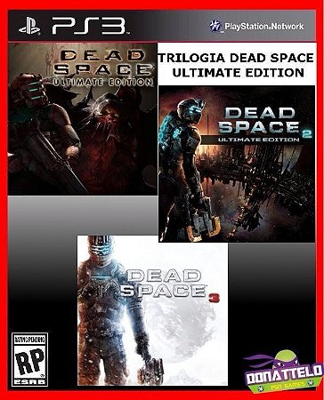 Trilogia Dead Space Ultimate Edition - Dead Space 1, 2 e 3 ps3 Mídia digital