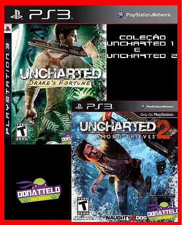 Uncharted Greatest Hits Dual Pack - Uncharted 1 e Uncharted 2 ps3 Mídia digital